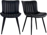 Modern Solid Indian Teak Wood Dining Chair – Premium Upholstered Minimal Design (Set of 2) - Image 9