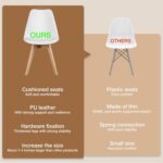 Indian Teak Wood 4 Seater Dining Table Set with Upholstered Chairs - Image 9