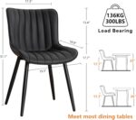 Modern Solid Indian Teak Wood Dining Chair – Premium Upholstered Minimal Design (Set of 2) - Image 10