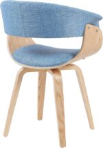 Summer Mid-Century Dining Chair – Blue - Image 5