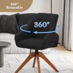 Modern Solid Indian Teak Wood Upholstered Dining Chair – Contemporary Sculpted Design (set of 2) - Image 7