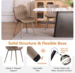 Premium Teak Wood Dining Chairs Set of 2 India - Image 4