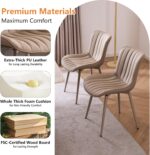 Premium Teak Wood Dining Chairs Set of 2 India - Image 6