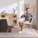 Premium Teak Wood Dining Chairs Set of 2 India - Image 8