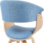 Summer Mid-Century Dining Chair – Blue - Image 3