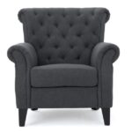 Boise Wide Tufted Armchair - Image 2