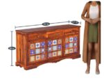 Beautiful Design Sheesham Wood console table With Drawer - Image 2