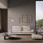 Torensal Drap 3 Seater Sofa with Adjustable Armrest & Backrest - Image 2