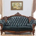 Handicrafts Wooden Classic and Antique Design Sofa