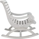 Outdoor Collection Sonora Ash Grey Rocking Chair - Image 3