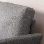 Zinus Classic Sofa 2 Seater Loveseat Fabric Chair Lounge Couch in Soft Grey - Image 6