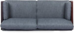 Wooden Teak Wood 2 Seater Sofa - Image 8