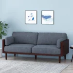 Wooden Teak Wood 2 Seater Sofa