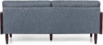 Wooden Teak Wood 2 Seater Sofa - Image 9