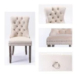 Rosdorf Park Aymie Tufted Upholstered Chair ( SET OF 2 ) - Image 7