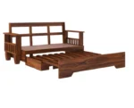 3 SEATER SOFA CUM BED SHEESHAM WOOD - Image 2