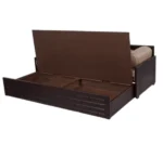 3 SEATER PULL OUT SOFA CUM BED SHEESHAM WOOD - Image 4