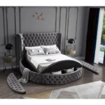 Dorgan Upholstered Wingback Bed - Image 8