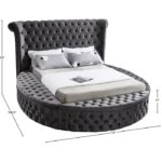 Dorgan Upholstered Wingback Bed - Image 6