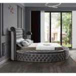 Dorgan Upholstered Wingback Bed - Image 9