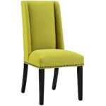 Wooden Back Side Dinning Chair in Medium Gray - Image 4