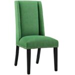 Wooden Back Side Dinning Chair in Medium Gray - Image 8