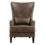 Full Back Lounge Chair Wide Tufted Wingback Chair - Image 3