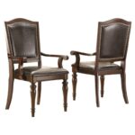 Teak Wood Handmade Arm Chair (Set of 2) - Image 2