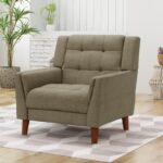 Wide Tufted Arm Chair for living room - Image 12