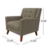 Wide Tufted Arm Chair for living room - Image 16