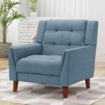 Wide Tufted Arm Chair for living room - Image 6