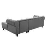 Lora 2 - Piece Upholstered Chaise Sectional - Image 4
