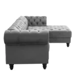 Lora 2 - Piece Upholstered Chaise Sectional - Image 3