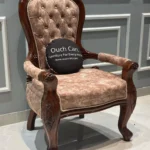 Teak Wood Handcrafted Royal Comfort Chair
