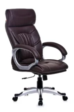 Stylish Executive Chair in Brown Colour by Adiko Systems - Image 2